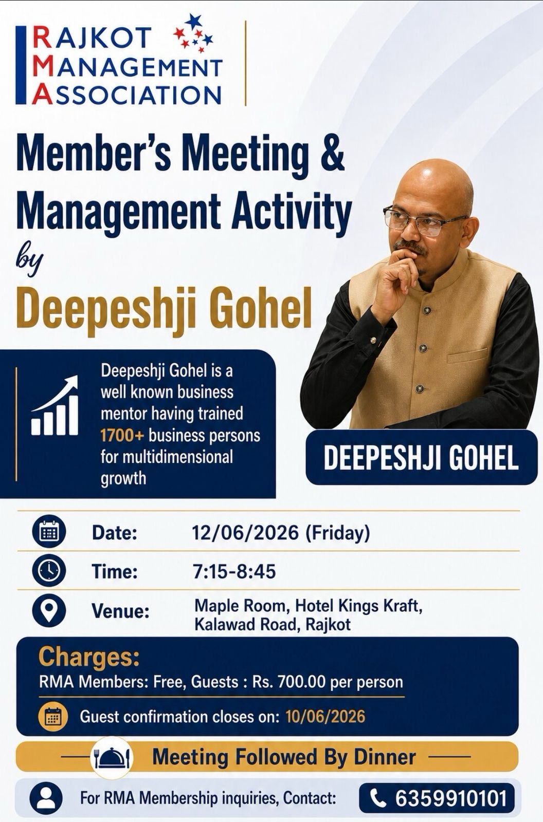 Members Meeting & Management Activity